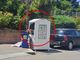 La foto scattata da un residente in corso Gamba
