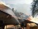 L'intervento dei vigili del fuoco in una baita a Cesana L'intervento dei vigili del fuoco in una baita a Cesana