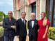 Da sinistra, Paolo Manera, Paolo Sorrentino, Toni Servillo e Beatrice Borgia Da sinistra, Paolo Manera, Paolo Sorrentino, Toni Servillo e Beatrice Borgia