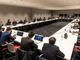 Una immagine dell'incontro al grattacielo Piemonte Una immagine dell'incontro al grattacielo Piemonte