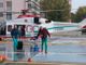 L'intervento dei medici anche grazie all'uso dell'elicottero L'intervento dei medici anche grazie all'uso dell'elicottero