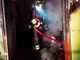 Intervento complicato per i vigili del fuoco
