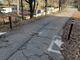 L'ingresso di via Rossetti