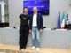 Roberto Bolle con il sindaco Stefano Lo Russo