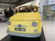 Una Fiat 500F realizzata interamente in Lego esposta al Motor Village