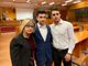 Alex Pompa con mamma e fratello