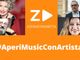 Zenart Cooperativa Artistica lancia la campagna #AperiMusicConArtista