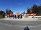 Protesta dei lavoratori alla Bollhoff Unifast