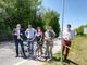 Chieri, installanti i cartelli &quot;Io rispetto il ciclista&quot;