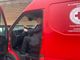 Cesare Nosiglia questa mattina alla guida mezzo della Croce Rossa