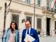 Alberto Cirio con Chiara Appendino a Roma
