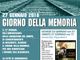 Le iniziative del comune di Carmagnola per il Giorno della Memoria