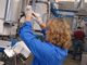 Donna al lavoro