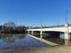 fiume stura con ponte che lo supera