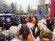 Tanta gente commossa per l’addio, in mattinata, ad Andrea Flamini, per 50 anni “Gianduja” di Torino