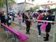Chieri, inaugurazione delle panchine rosa in Viale Diaz