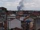 A fuoco abitazione a Beinasco: colonna di fumo nei cieli