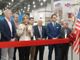 taglio del nastro in un fiera