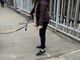 Marciapiedi a pezzi nel quartiere Parella