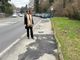 La consigliera Pratis in viale Thovez