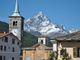 Il Monviso fotografato lunedì mattina in un centro della Granda