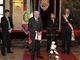 Giorgio Napolitano durante una visita