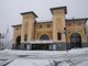 Palazzo delle Feste con la neve