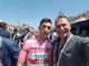 Paolo Bongioanni (FdI) con la maglia rosa a Torino