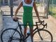Paolo Rucchione, da Villar Dora in bici (senza sella) fino al Colle del Lys