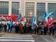 I lavoratori dei Carrefour Market di Torino e Provincia in piazza per protesta