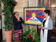 La bandiera del Tibet esposta a Palazzo Civico