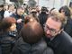 Il Ministro Alfonso Bonafede in occasione di un incontro con i familiari delle vittime della tragedia Thyssen