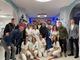 Visita &quot;granata&quot; rende speciale il Natale per i bimbi e i ragazzi dell'Ospedale Infantile Regina Margherita e dell'Ugi