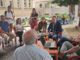 aiuola ginzburg con persone