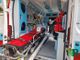 Immagine di repertorio dell'interno di un'ambulanza
