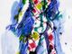 A Torino in mostra i disegni di Dario Fo su Arlecchino