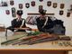 I carabineri scoprono un arsenal in un fienile di Leinì: due gli arrestati