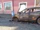 Auto va a fuoco a Moncalieri vicino alle Fonderie Limone, è giallo