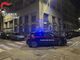 auto dei carabinieri di notte
