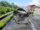 Auto prende fuoco tra Borgaro e Caselle: traffico in tilt sulla tangenziale