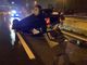Piove e l’auto si ribalta sul tetto allo svincolo di corso Regina Margherita: un ferito in ospedale