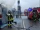 L'incendio sulla linea 46 (immagine di repertorio)