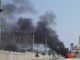 L'Esercito contribuisce a spegnere l'incendio di un automezzo all'eroporto di Caselle