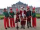 babbo natale e gli elfi a stupinigi