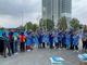 Bambini e flash mob per la festa dell'Europa