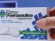 farmaco con la scritta &quot;banco farmaceutico&quot;
