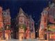 &quot;La bohème - Quadro II&quot;. Bozzetto di Adolf Hohenstein per la prima assoluta al Teatro Regio di Torino, custodito dall'Archivio Storico Ricordi di Milano