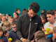 Matteo Berrettini incontra i giovani tennisti al Circolo Tennis Le Pleiadi di Moncalieri