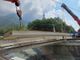 Usseglio, installato l'impalco del nuovo ponte sul Rio Venaus lungo la SP 32