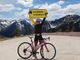 Paola Gianotti a Giaveno per la campagna dedicata al rispetto del ciclista